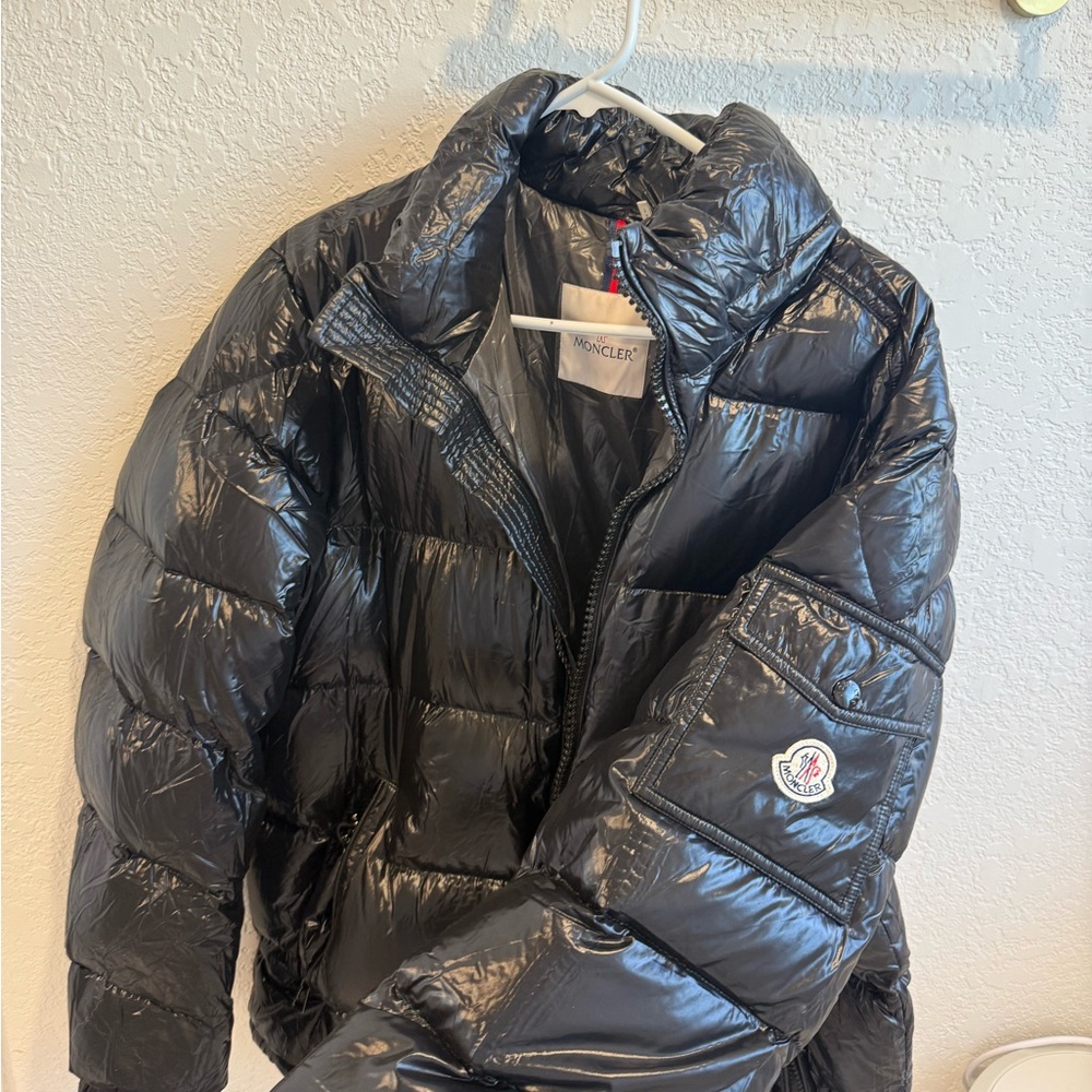 Moncler Maya Black Puffer Jacket